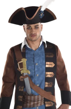 Cheap Men's Shipwrecked Pirate Costume Men Pirate