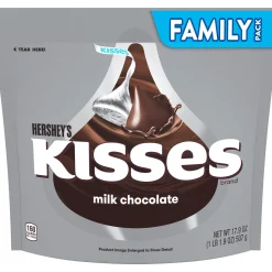 Store Milk Chocolate Kisses Family Pack Bulk Candy