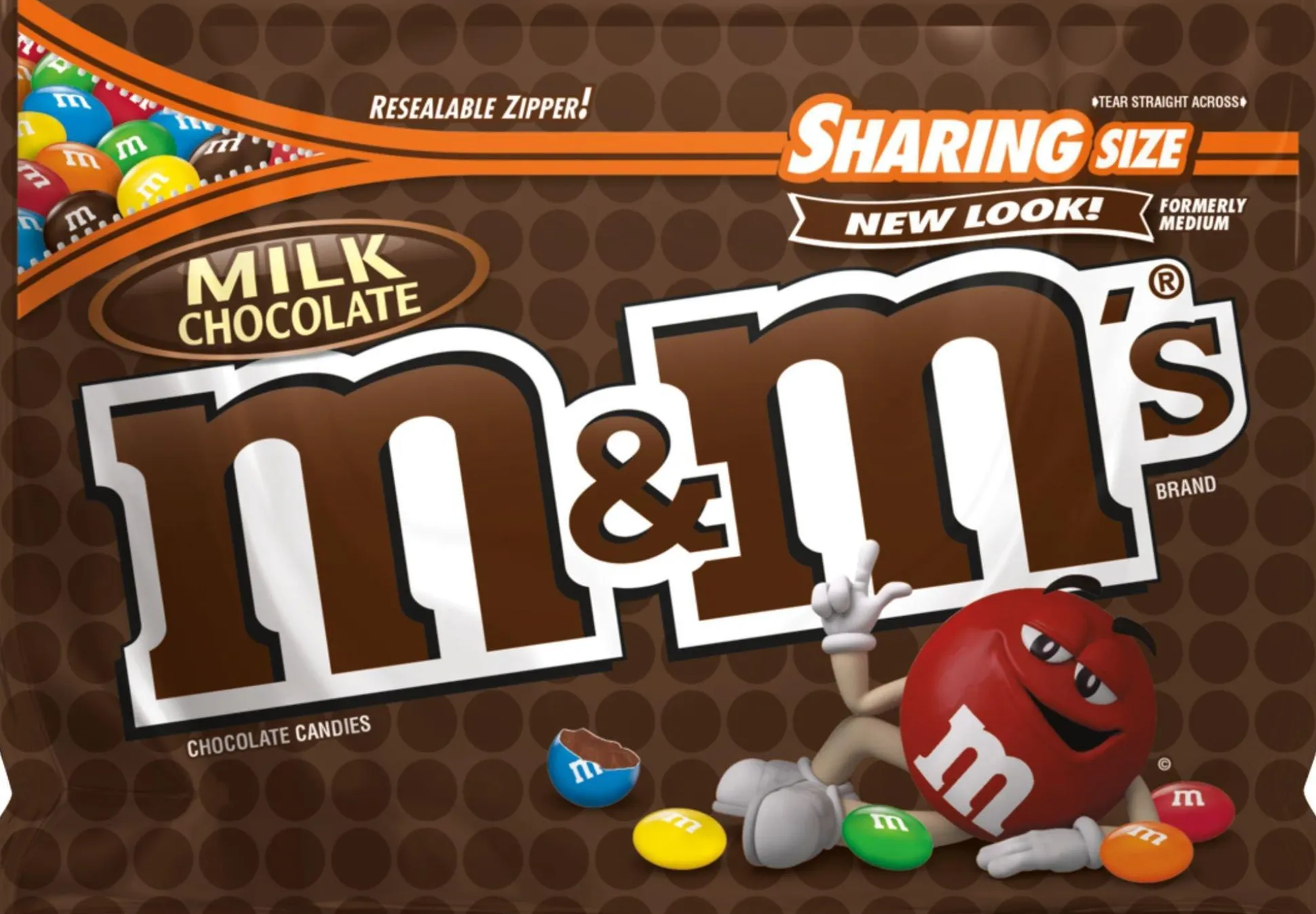 Clearance Milk Chocolate M&M's - Share Size Bulk Candy