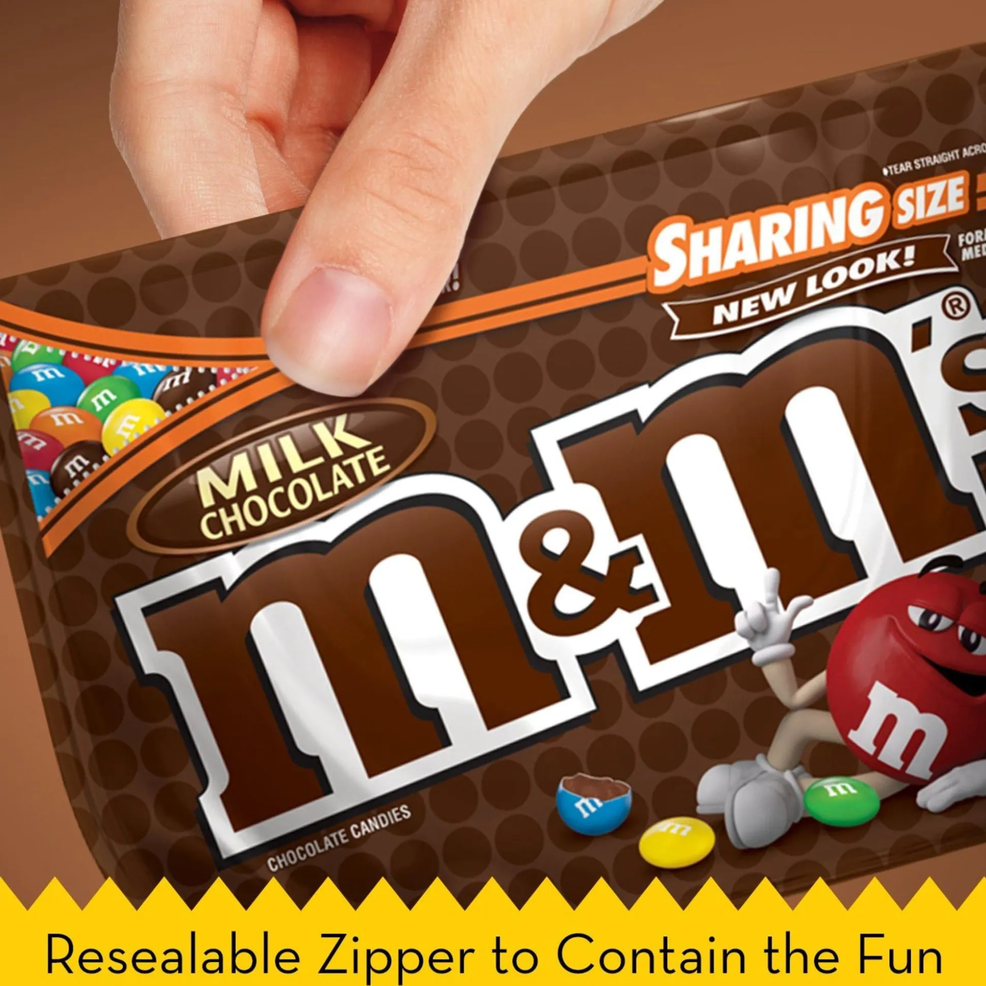 Clearance Milk Chocolate M&M's - Share Size Bulk Candy