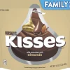 Shop Milk Chocolate With Almonds Kisses Family Pack Bulk Candy