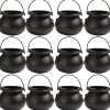 Party City Mini Black Candy Cauldrons, 12Ct| Favors & Favor Bags