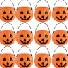 Party City Mini Pumpkin Trick Or Treat Candy Pails, 12Ct| Trunk Or Treat
