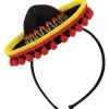 Shop Mini Sombrero Headband With Ball Fringe Hats