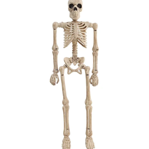 Party City Miniature Poseable Skeleton, 8In| Boneyard Glam