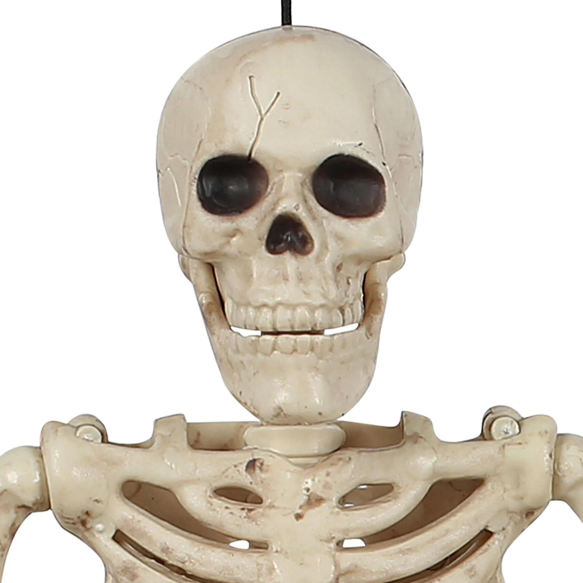 Party City Miniature Realistic Hanging Skeleton, 16In| Boneyard Glam