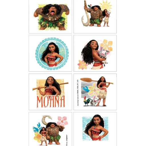 Sale Moana Tattoos 1 Sheet Makeup