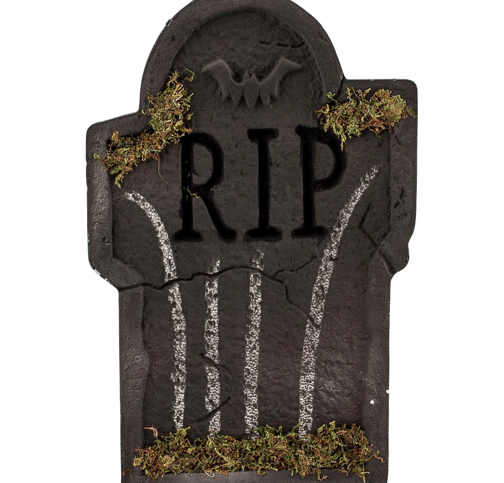 Party City Mossy Bat Tombstone Decoration| Tombstones & Fencing