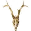 Party City Mossy Deer Skull Resin Decoration, 11.6In X 13.2In| Skeletons
