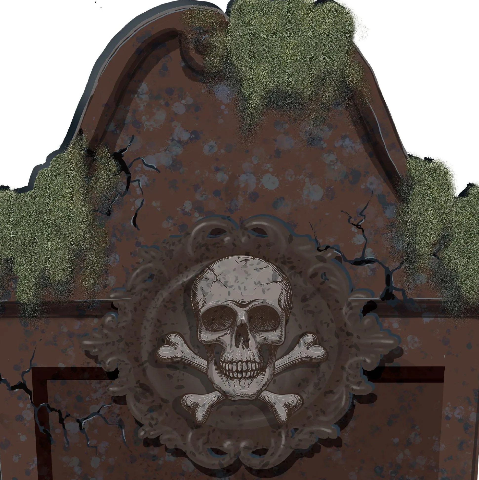 Party City Mossy Our Beloved Tombstone, 13In X 22In| Tombstones & Fencing