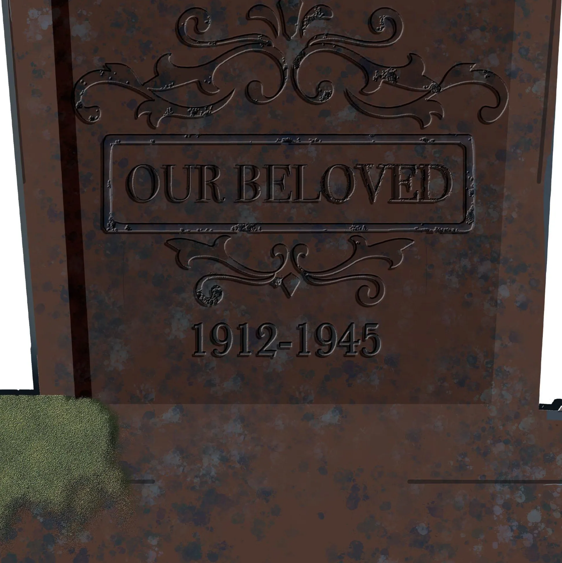 Party City Mossy Our Beloved Tombstone, 13In X 22In| Tombstones & Fencing