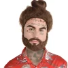 Store Music Cloud Rapper Wig & Beard Set Facial Hair