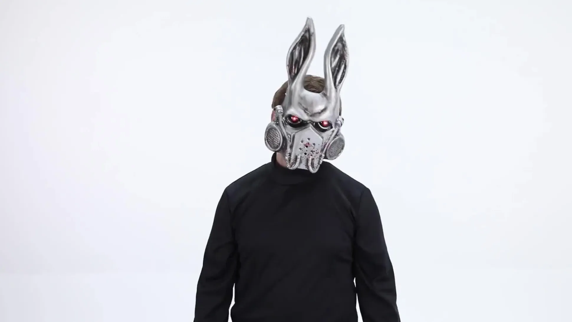 Fashion Mutated Badlands Bunny Light-Up Mask Scary
