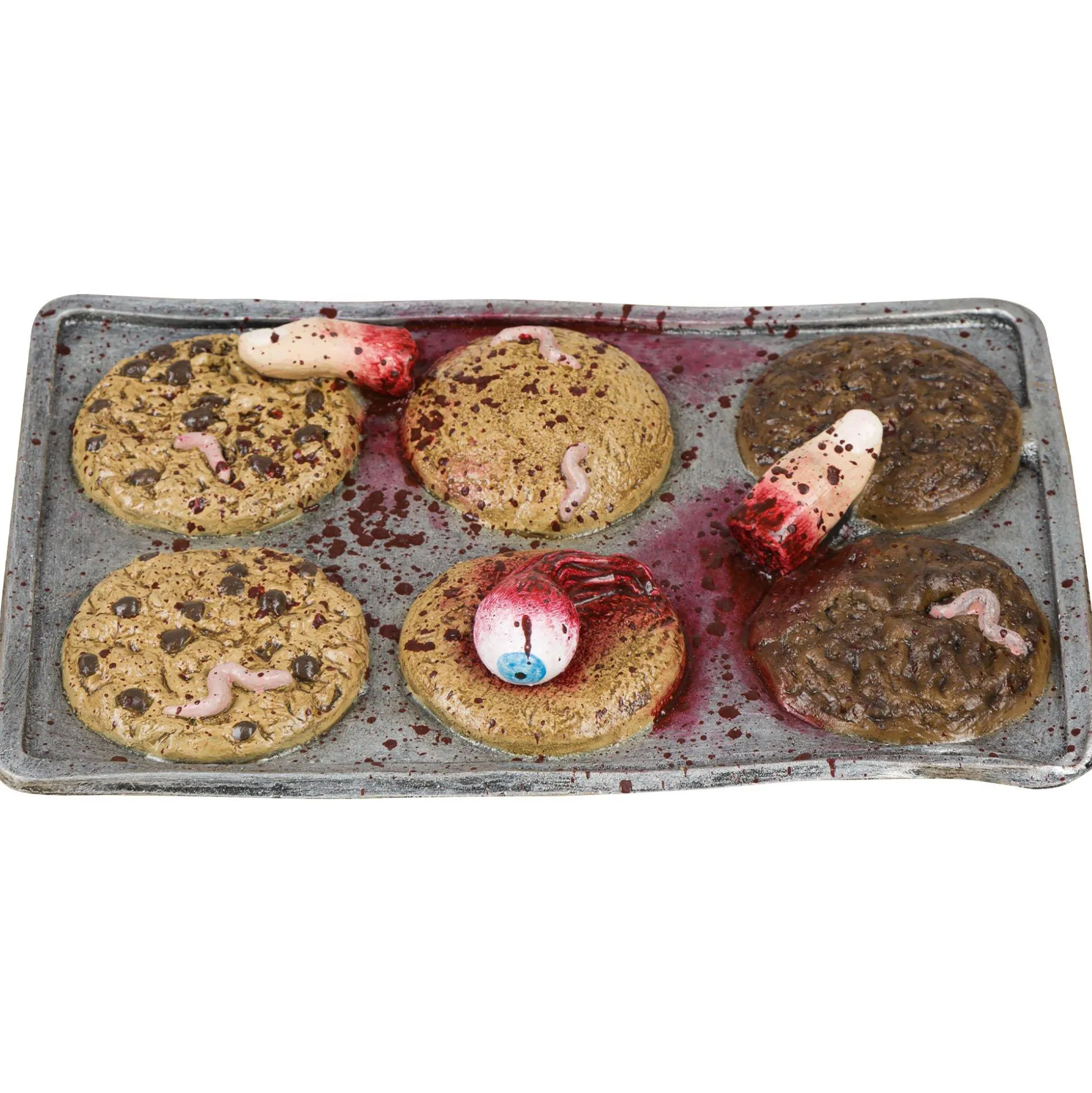 Party City Nasty Cookie Tray Latex Prop, 10.75In X 7In| Chop Shop