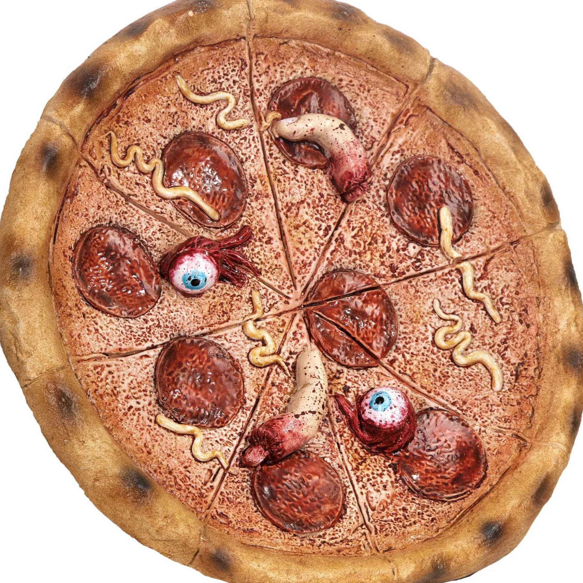 Party City Nasty Pizza Latex Prop, 12.5In| Chop Shop