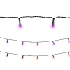 Party City Orange & Purple String Lights| Strobe Lights & Black Lights