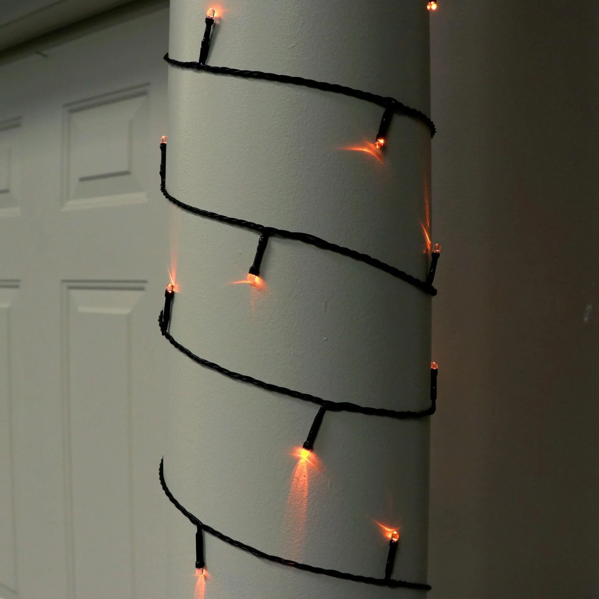 Party City Orange & Purple String Lights| Strobe Lights & Black Lights