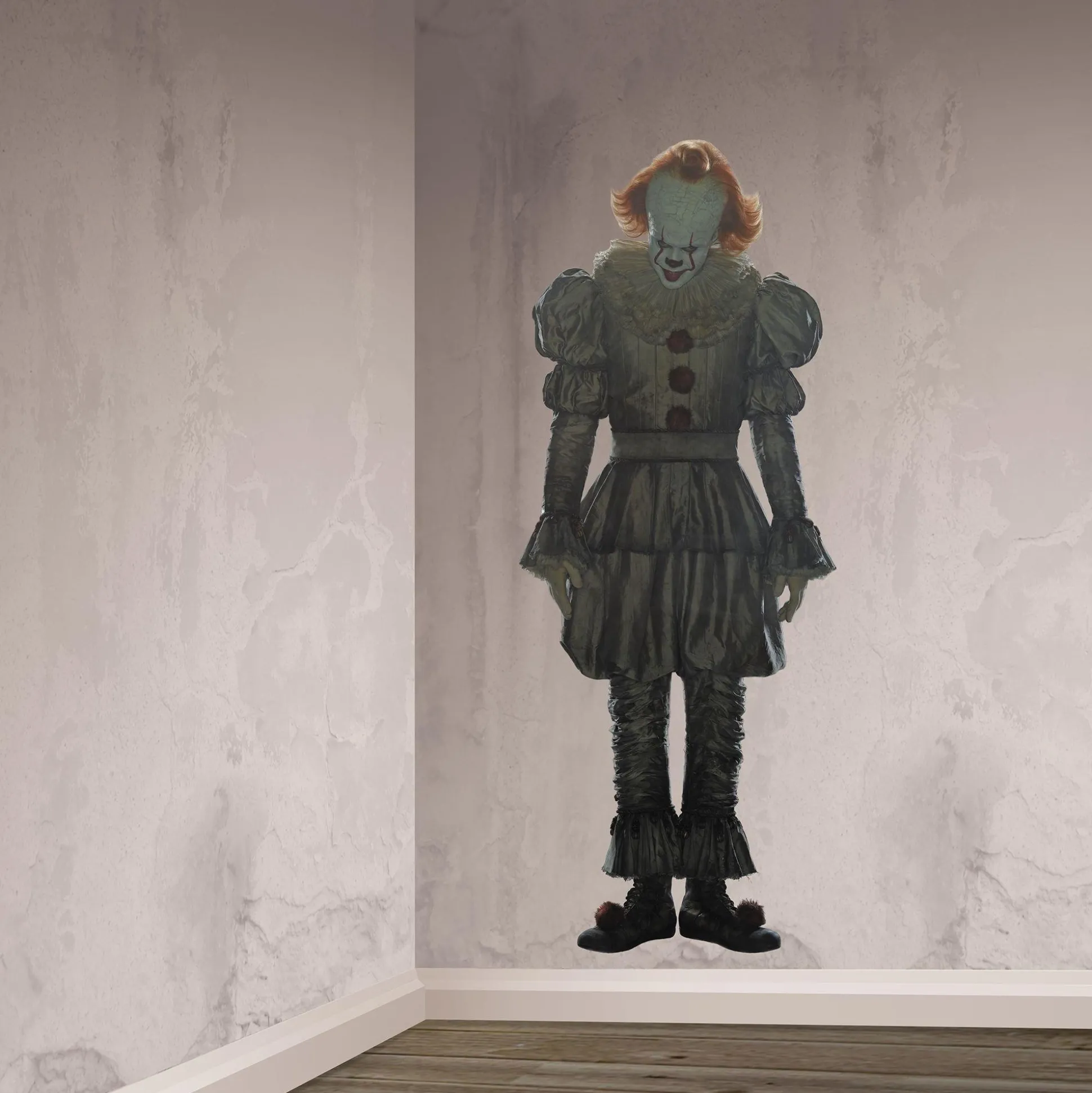 Party City Pennywise Wall Decal - It Chapter Two| Window & Wall Décor