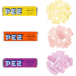 Best Candy Rolls, 36Ct - Cherry, Grape, Lemon, Orange, Raspberry & Strawberry Bulk Candy