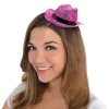 Best Sale Pink Glitter Mini Cowboy Hat Hats