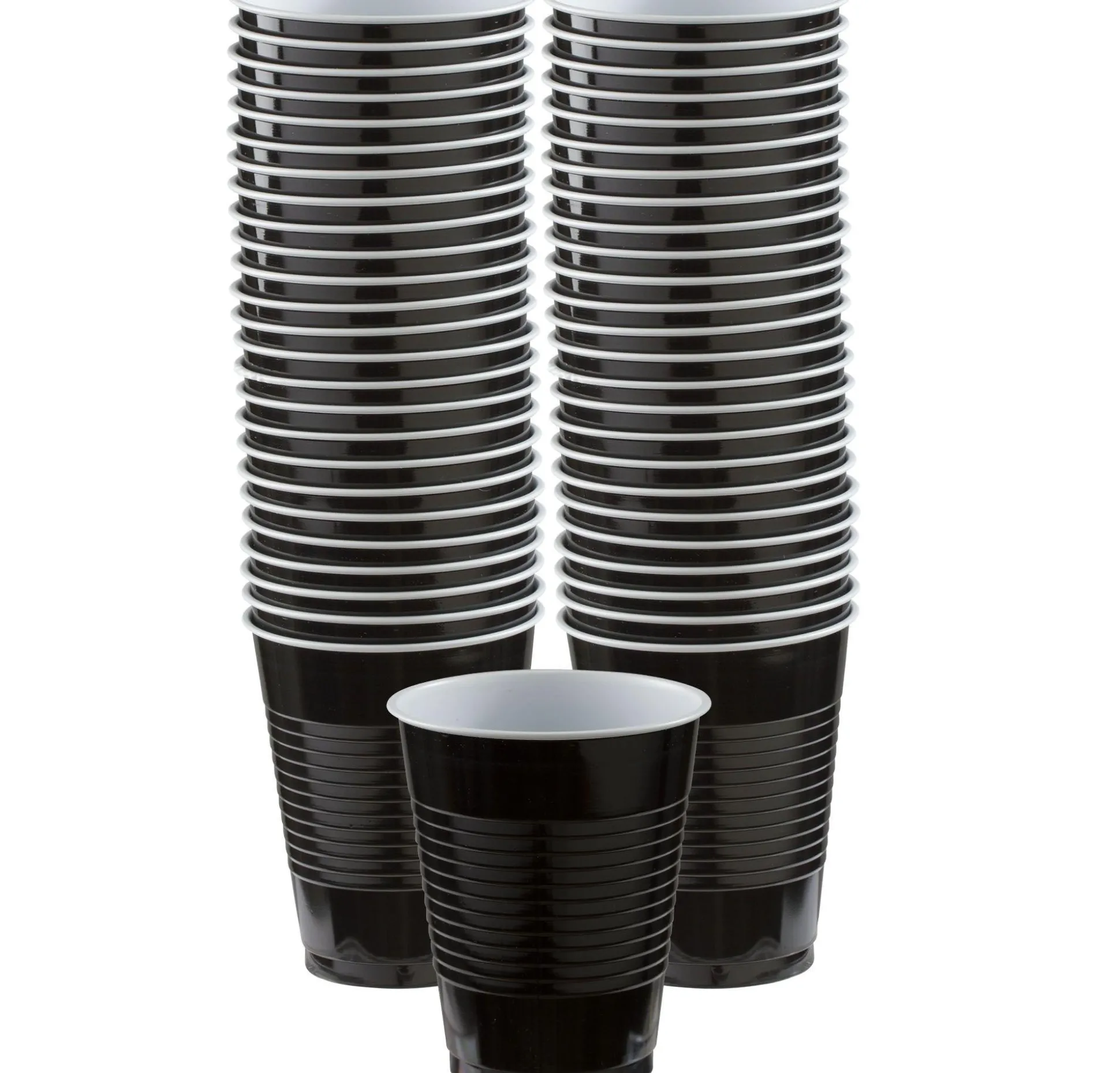 Party City Plastic Cups, 16Oz, 50Ct| Boneyard Glam