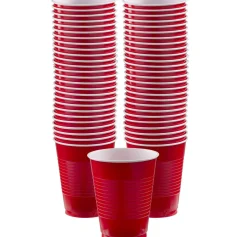 Party City Plastic Cups, 16Oz, 50Ct| Get Axed