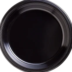 Party City Plastic Dinner Plates 20Ct| Spiderweb Night