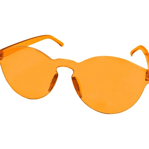 Fashion Plastic Rimless Sunglasses, 5.5In X 2.2In Glasses