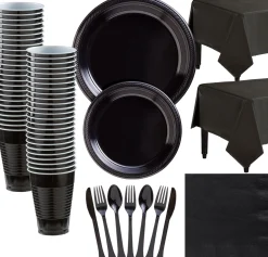 Party City Plastic Tableware Kit For 50 Guests| The Nightmare Before Christmas