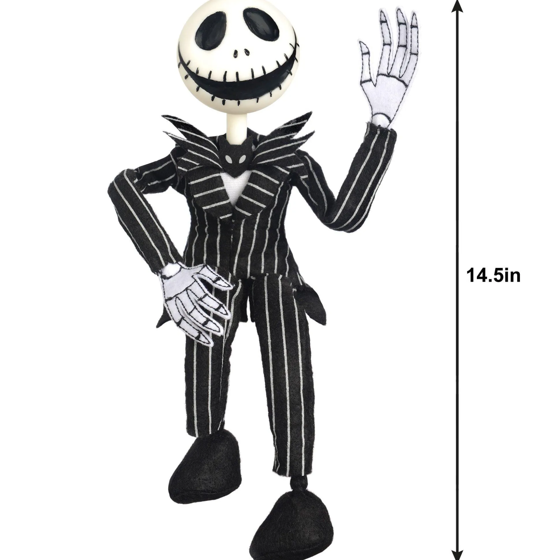 Party City Posable Jack Skellington Decoration - Disney The Nightmare Before Christmas| The Nightmare Before Christmas