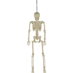 Party City Poseable Plastic Hanging Skeleton, 15.5In| Hanging Decorations