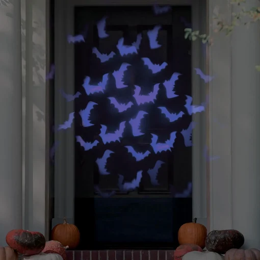 Party City Purple Bat Projector| Strobe Lights & Black Lights