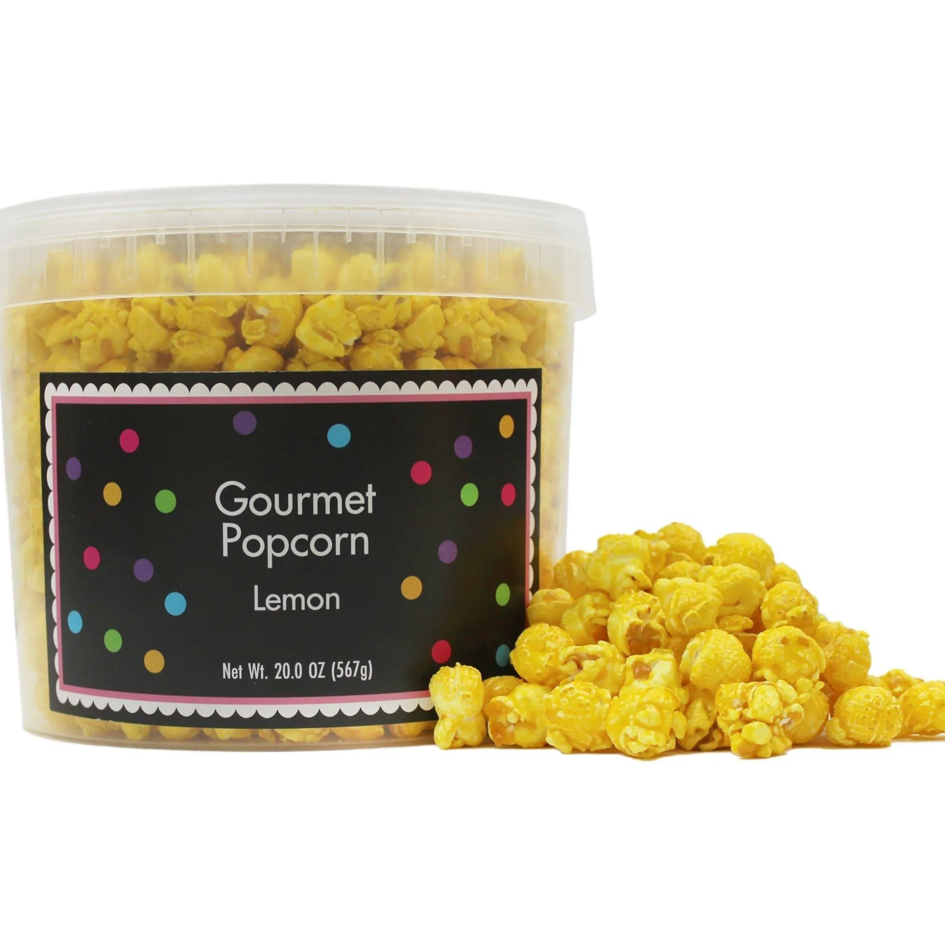 Best Sale Red & Yellow Team Colors Gourmet Popcorn, 40Oz - Lemon & Watermelon Candy Buffet By Color