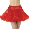 Outlet Red Full Petticoat Plus Size Tutus, Skirts
