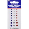 Online Red, White, & Blue Face Gems, 24Pc Jewelry
