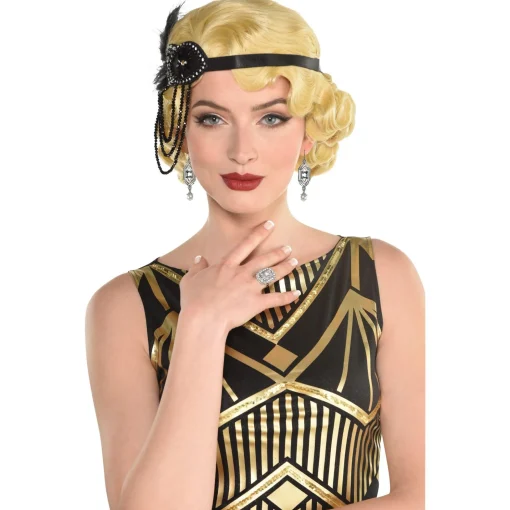 Cheap Roaring 20S Jewelry Set, 3Pc Jewelry