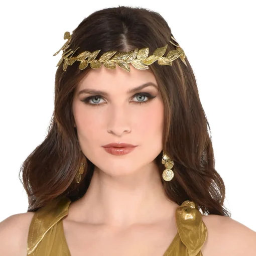 Best Sale Roman Goddess Head Wreath Headbands, Tails