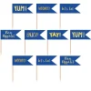Fashion Royal Blue Party Picks 24Ct Cupcake Decorations & Picks