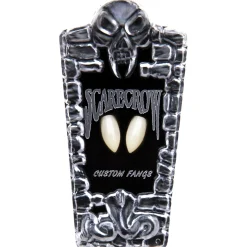 Cheap Scarecrow Classic Deluxe Vampire Fang Set, 18Mm, 2Pc Fangs, Teeth