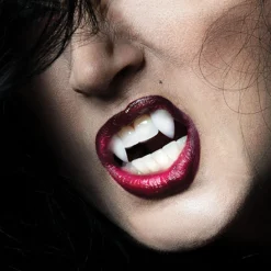 Fashion Scarecrow Default Down Retractable Fangs, 17Mm, 2Pc Fangs, Teeth