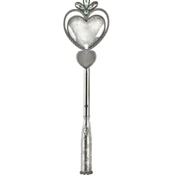 Party City Silver Disney Princess Tiara & Wand Costume Accessory Kit|Girl Disney Princess