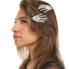 Best Skeleton Hand Hairclips, 2Pc Headbands, Tails