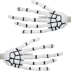 Best Skeleton Hand Hairclips, 2Pc Headbands, Tails