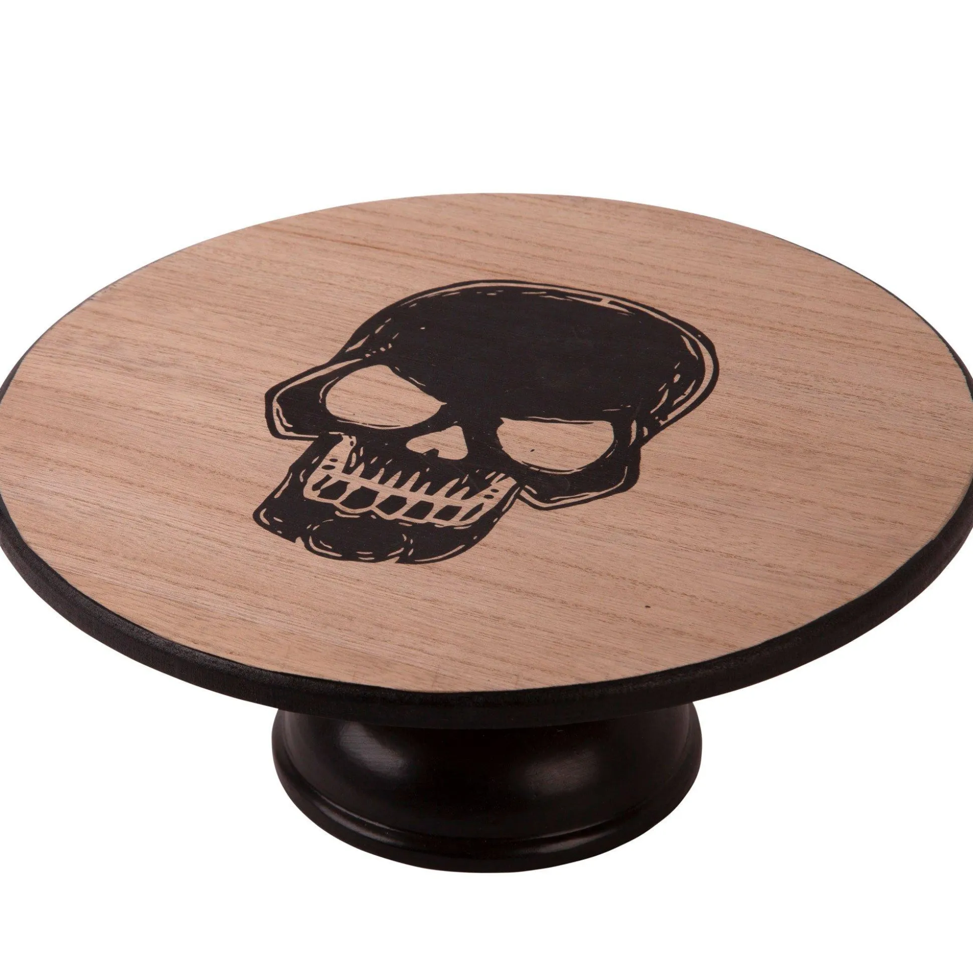 Party City Skull Fiberboard Cake Stand, 10In X 4In| Boneyard Glam