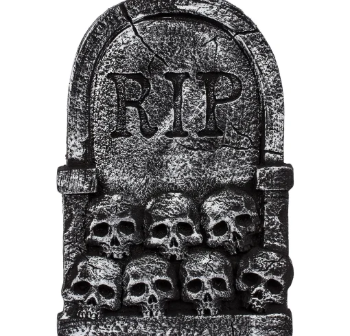 Party City Skulls Tombstone Decoration| Tombstones & Fencing