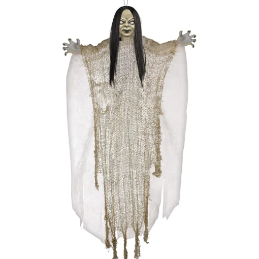 Party City Small Creepy Girl Decoration| Hanging Decorations