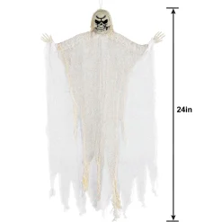 Party City Small Haunting White Reaper Decoration| Hanging Props