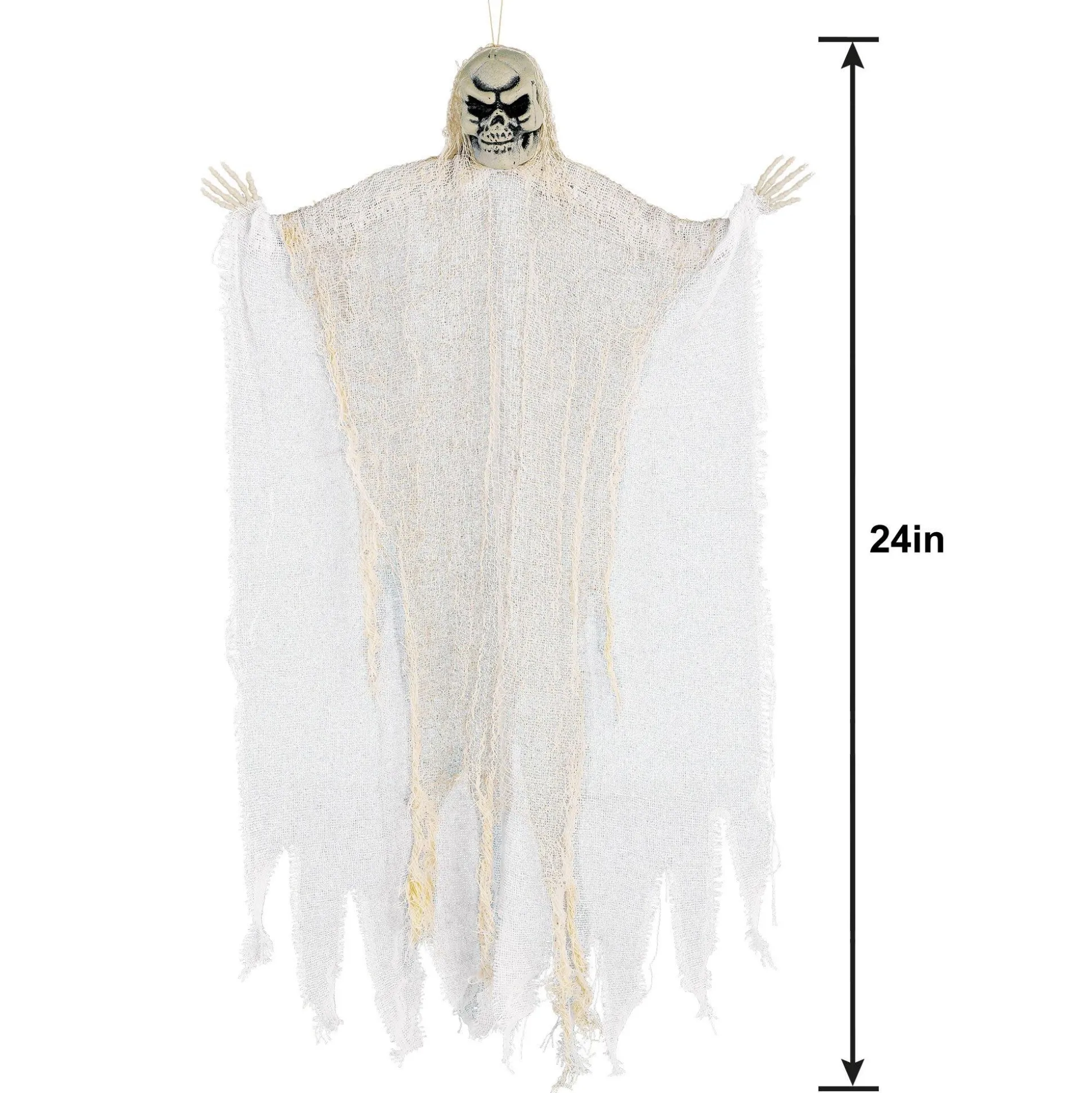 Party City Small Haunting White Reaper Decoration| Hanging Props