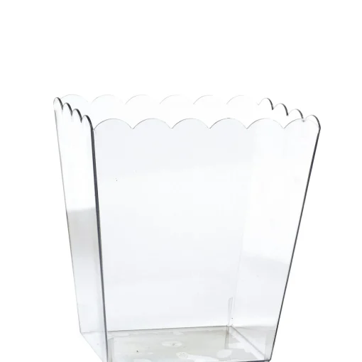 Discount Small Plastic Scalloped Container Candy Buffet By Color
