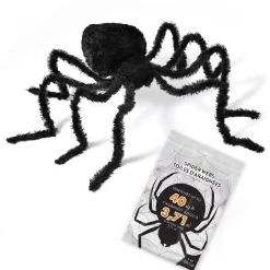 Party City Spider & Web Halloween Decorating Kit| Decorations